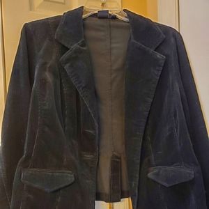 Sonoma Life and Style Black Corduroy Jacket - 1X